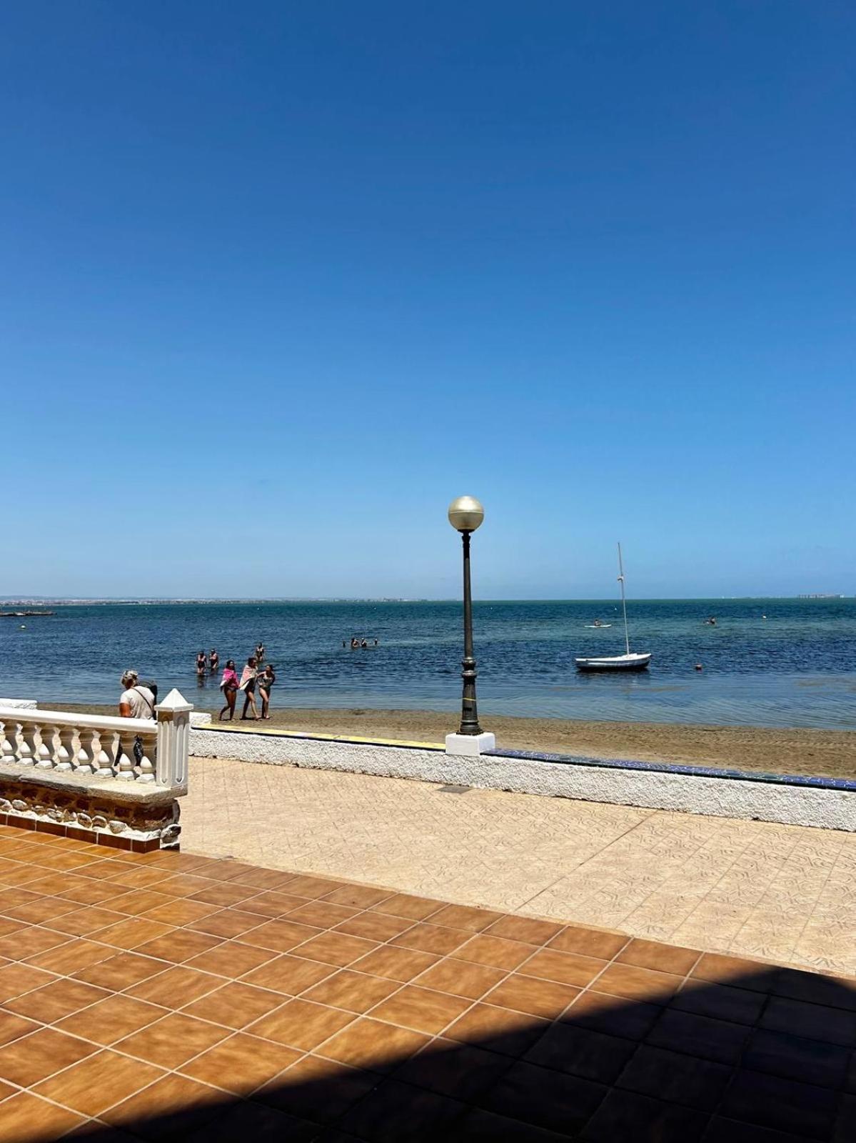 Apartamento Mar Menor, Los Urrutias - Beachfront Apartment With Patio Under New Management Since July 2024 Cartagena Exteriör bild